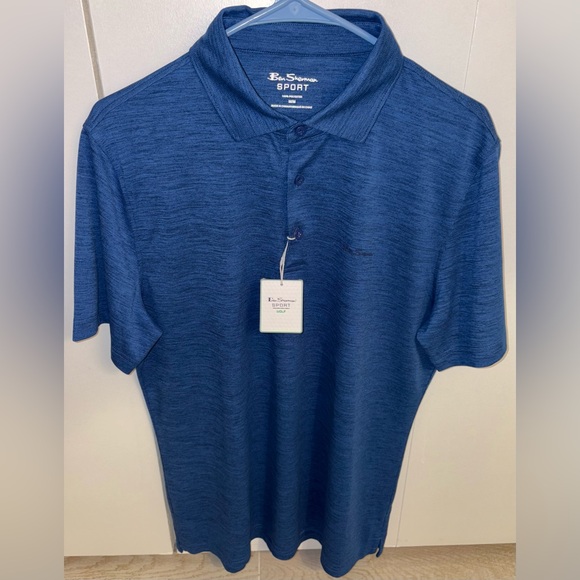 Ben Sherman Golf Men’s Blue Polo Shirt | New with Tag! | Fit For Your Game! ⛳️ - Picture 1 of 5